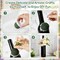 24 Pcs Mini Floral Foam Holder Round Floral Foam with Green Arrangement Wire Arrangement Supplies for Table Wedding Wine Bottle Decor